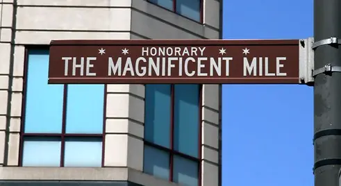 Magnificent Mile à Chicago