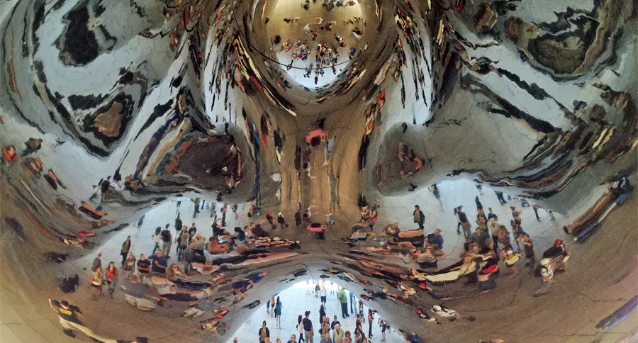 Cloud Gate au Millennium Park de Chicago