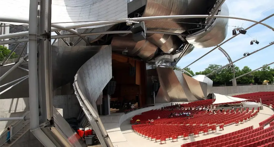 Jay Pritzker Pavilion à Chicago